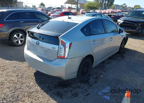 2015 Toyota Prius Three из США, поврежденный, VIN JTDKN3DU2F0459189